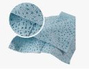Салфетка обезжиривающая синяя TESKOM, 100РР 100% полипропилен, (30*38см-500шт) рулон