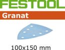 497137 Мат.шлиф. Granat P 80, компл. из 50 шт.   STF DELTA/7 P 80 GR (50шт)