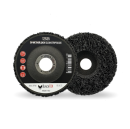 Зачистной круг BLACK FOXClean&Strip  Black 115*22мм /10шт.фибровая оправка, отверстие 22