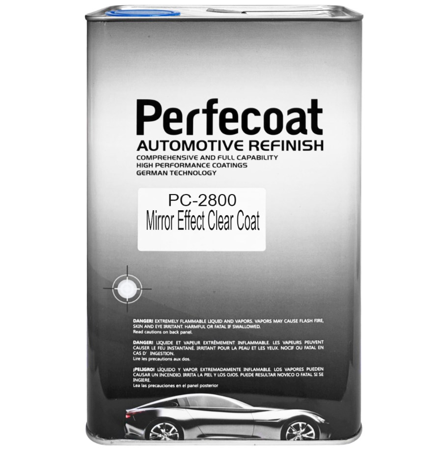 Лак Perfecoat PC-2800 Mirror Effect Coat с ультравысоким сухим остатком и зеркальным эффектом 5л