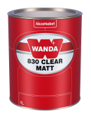 560953 Лак матовый Wanda 830 Clear Matt 1 л.