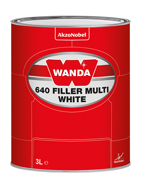 561008 Грунт-выравниватель универсальный Wanda 640 Filler Multi Grey 3 л.