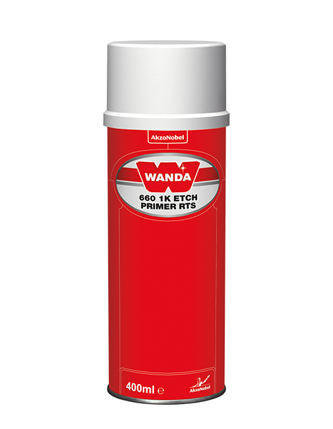 561040 Грунт кислотный Wanda 660 1K Etch Primer 0,4 л. (аэрозоль)