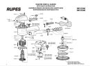 268.210 RUPES Уплотнение подшипника для BR133-135, ER03/05