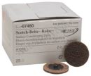Зачистной круг  Scotch-Brite™ Roloc D 50мм  (коричневый, грубый)