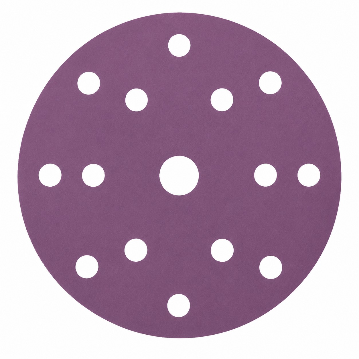 Круг HANKO PP627 Purple Paper на бумажной основе 150мм 15отв. Р120 (100шт)