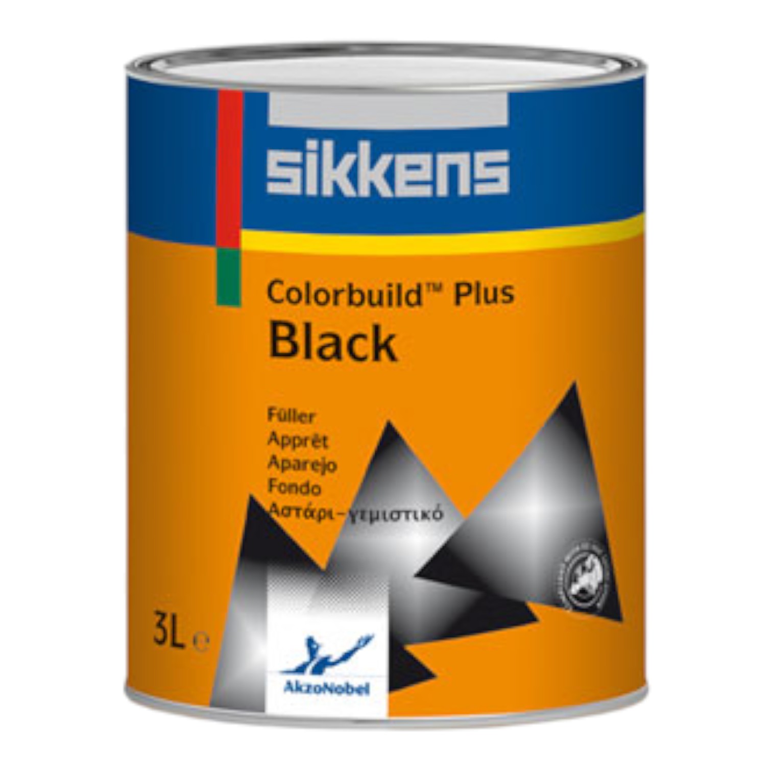 376871 Грунт черный Colorbuild PLUS Black/3л