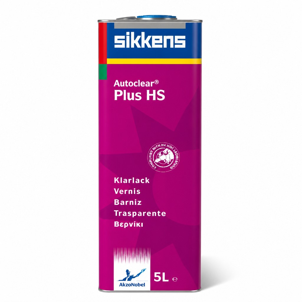 376959 Прозрачный лак AUTOCLEAR PLUS HS/5 л