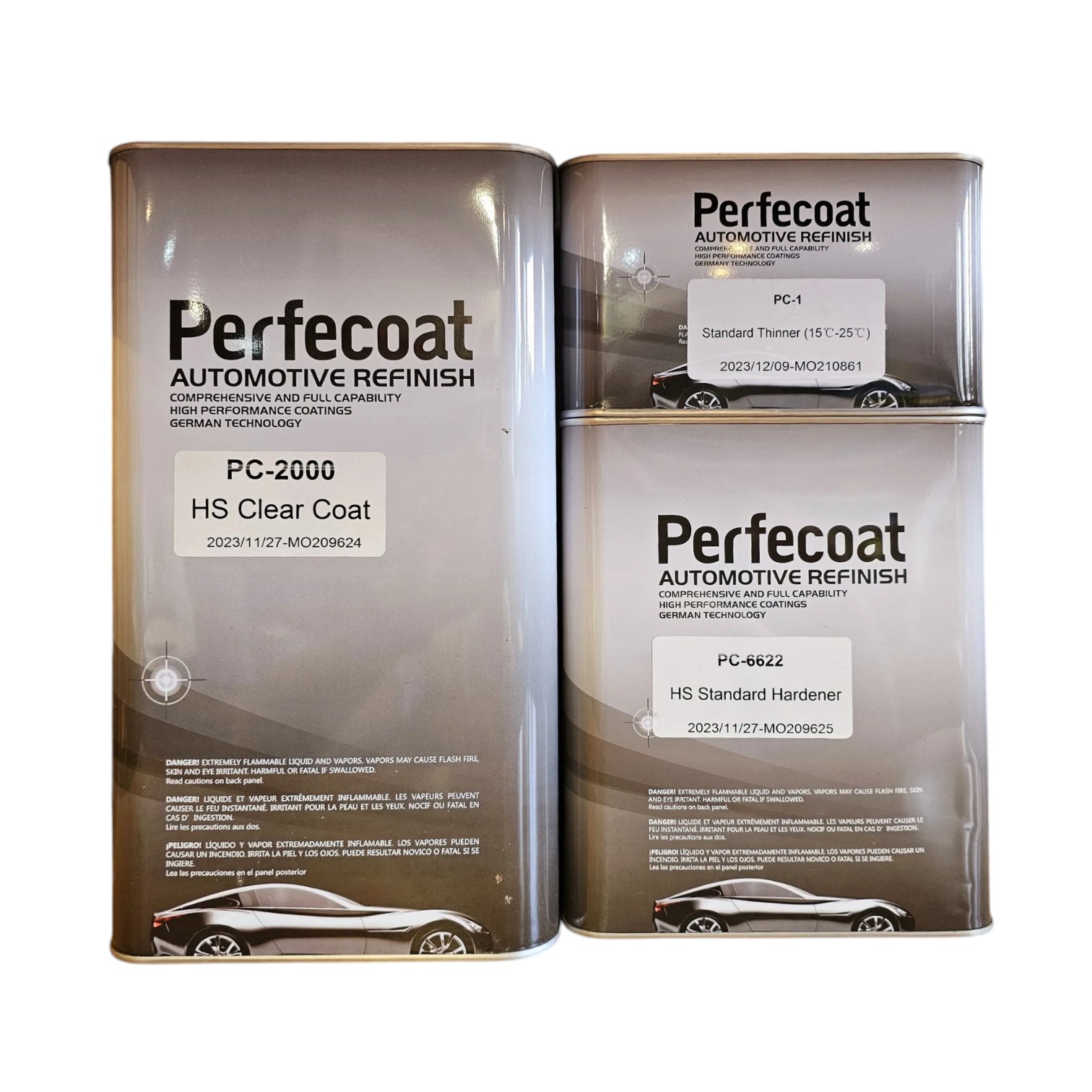 Комплект Perfecoat Лак PC-2000 HS Standart Clear Coat Kit 8,5L