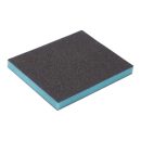 Губка 2-х сторонняя Hanko Sponge Pads Blue 120*98*13мм #150 Very Fine (P240-320)