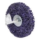 Диск для снятия ржавчины HANKO Purple Silicon Carbide, 150*13*6мм (на шпинделе) Средняя жесткость
