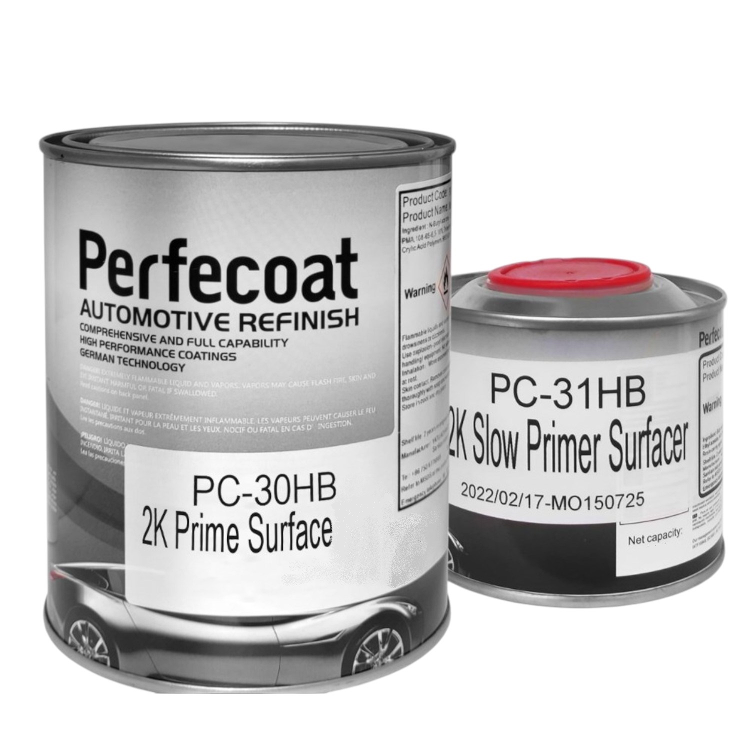 Грунт-выравниватель 2К РС-30 Perfecoat HB Primer Surfacer 4:1,белый, 3,75л