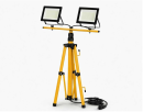 Комплект двойных прожекторов со штативом ЭРА LPR-023-0-65K-2х50+TRIPOD 2х50Вт 6500K IP65 3 метра с вилкой
